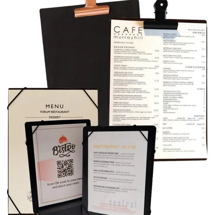 Why-Black-Clipboards-or-Menu-Boards-are-a-good-choice-for-your-venue FCM Sales