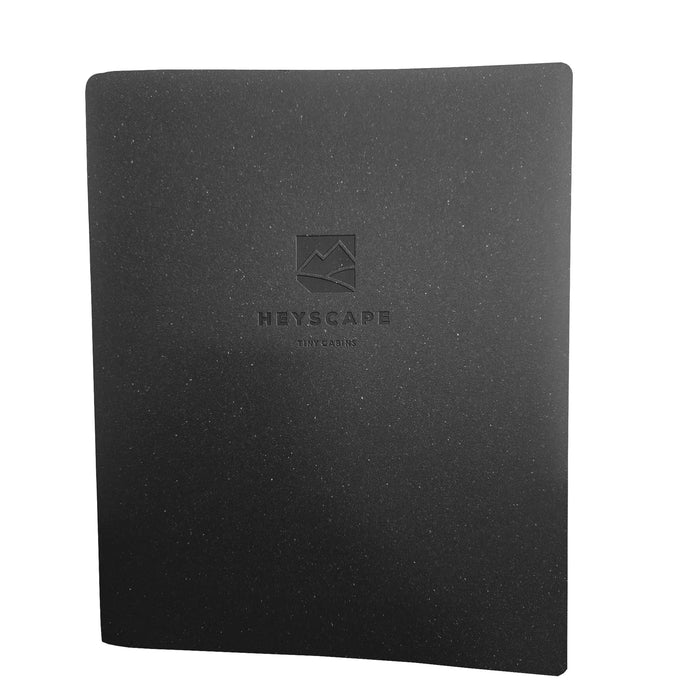 A4 Leather Menu Binder Brown or Black with or without pockets FCM Sales