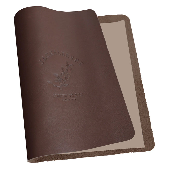A5 Soft Leather Menu Book Carbon Rod