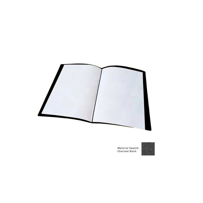 A4 Leather Menu Black or Tan with or without pockets FCM Sales