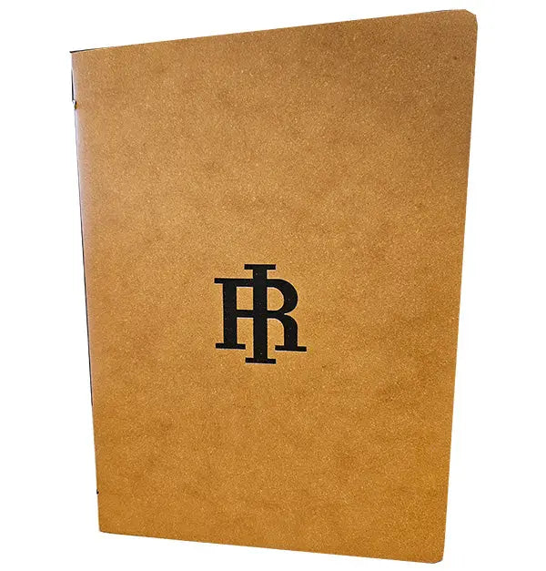 A5 Leather Menu Black or Tan with or without pockets FCM Sales
