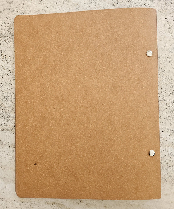 Tuscan all Leather 5 or 10 pocket Black or Tan Restaurant Menu Cover FCM Sales