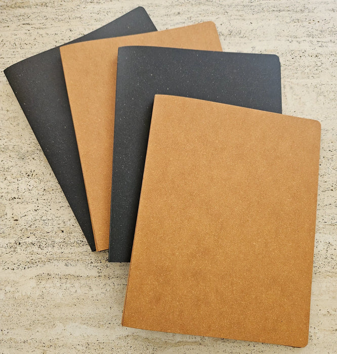Tuscan all Leather 5 or 10 pocket Black or Tan Restaurant Menu Cover FCM Sales