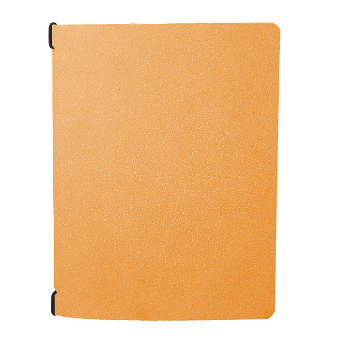 A5 Leather Menu Black or Light Tan with or without pockets