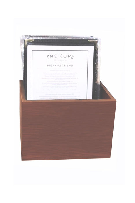 Set of 50 A4 Bistro Covers Single Pockets with storage box
