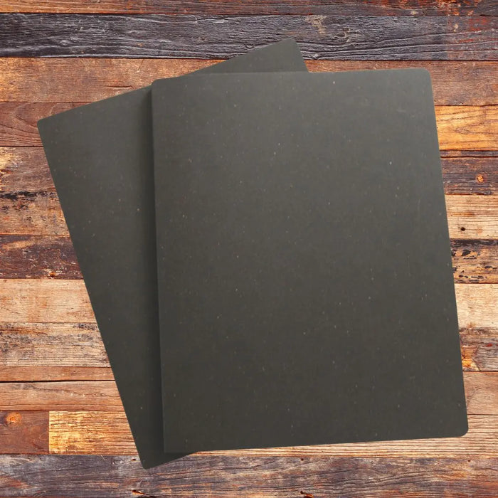 Tuscan all Leather 5 or 10 pocket Black or Tan Restaurant Menu Cover FCM Sales