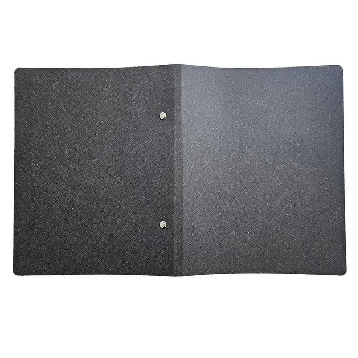 Tuscan all Leather 5 or 10 pocket Black or Tan Restaurant Menu Cover FCM Sales