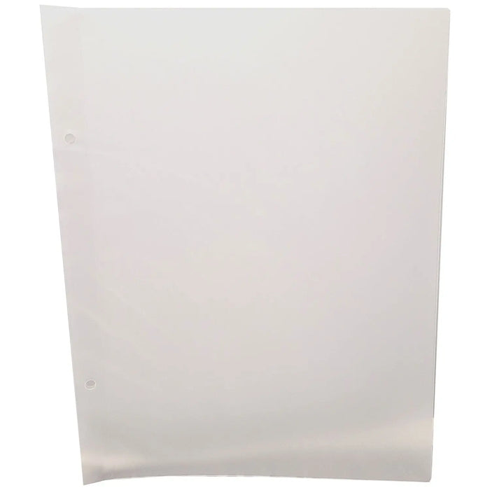 Front poly cover sheets for EKO menus and timber menu covers