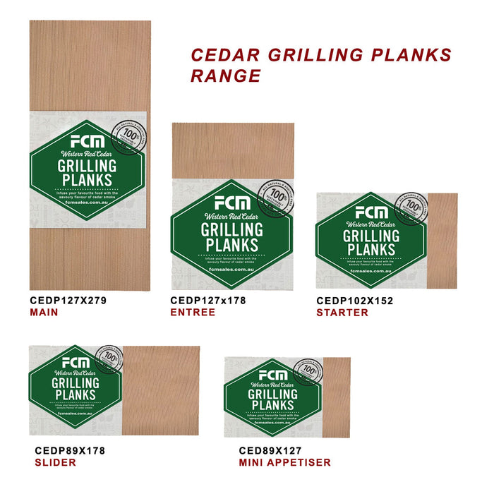 Smokin Grill Cedar Plank BBQ Gift Pack