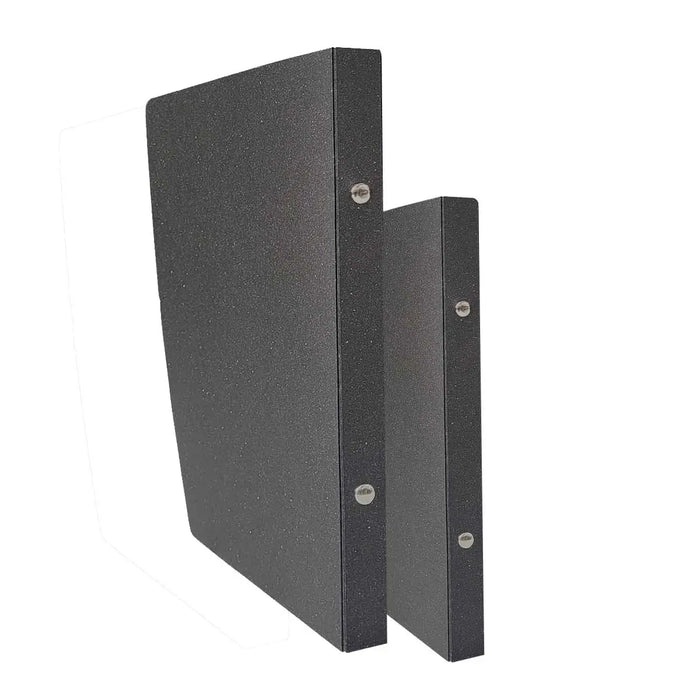 A4 Leather Menu Binder Brown or Black with or without pockets FCM Sales