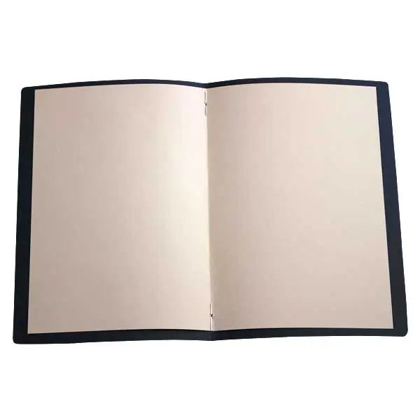 A4 Leather Menu Black or Tan with or without pockets FCM Sales