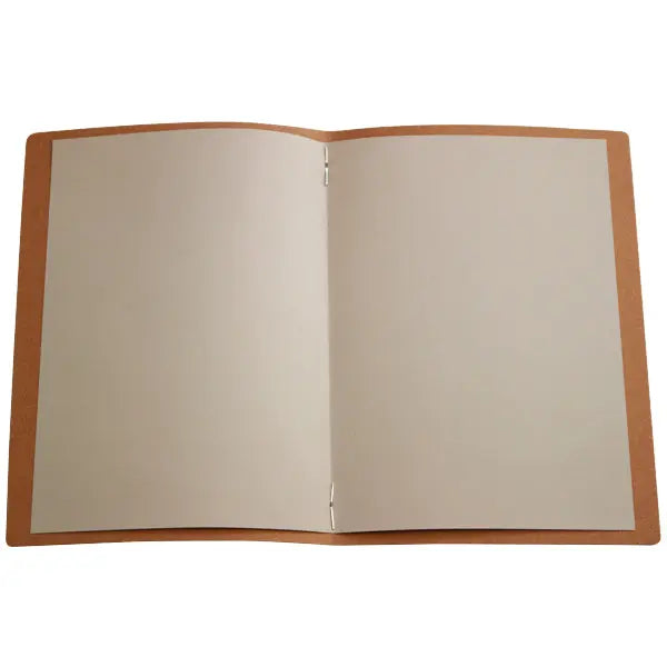 A4 Leather Menu Black or Tan with or without pockets FCM Sales
