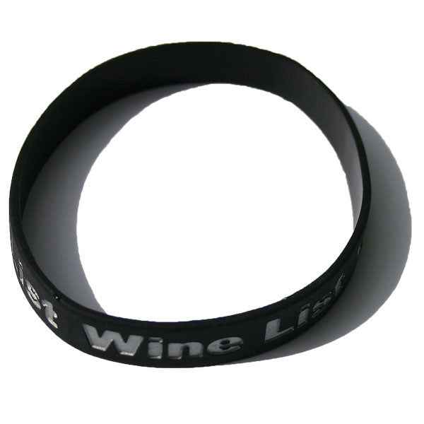 Wine List Silicone Bands - Bags of 50 - Sale Pricing