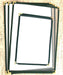 A3 Bistro Cover 1 Pocket Gold Corners FCM Sales