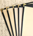 A3 Bistro Cover 1 Pocket Gold Corners FCM Sales