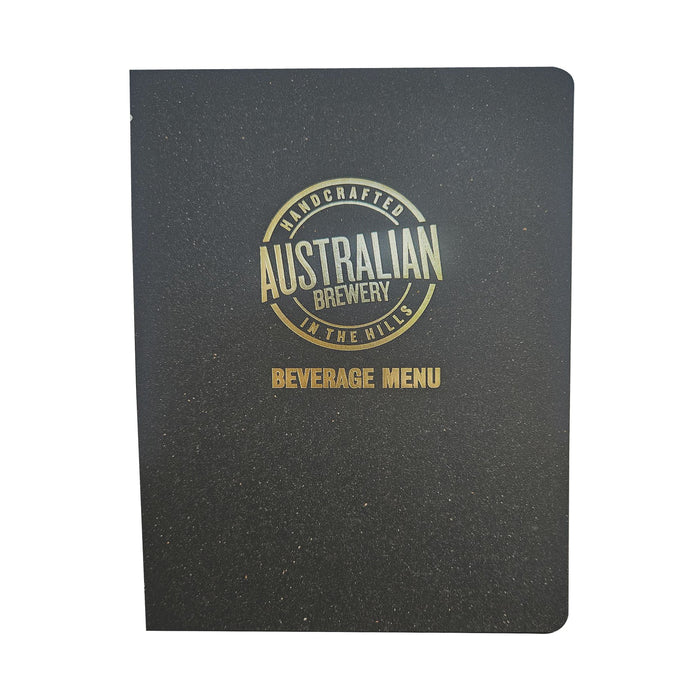 Easy Logo Print Service add branding to your Menu Covers