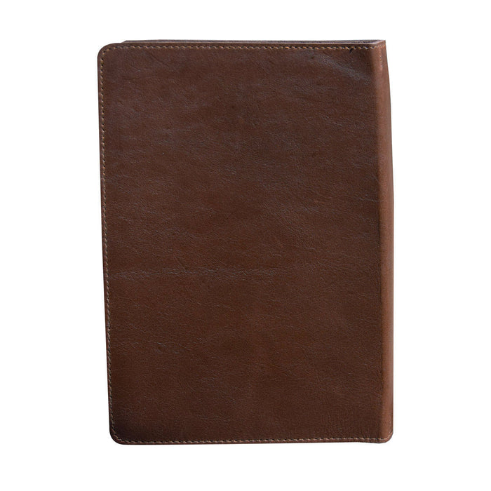 A5 Soft Leather Menu Book Carbon Rod