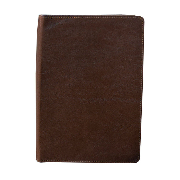 A5 Soft Leather Menu Book Carbon Rod