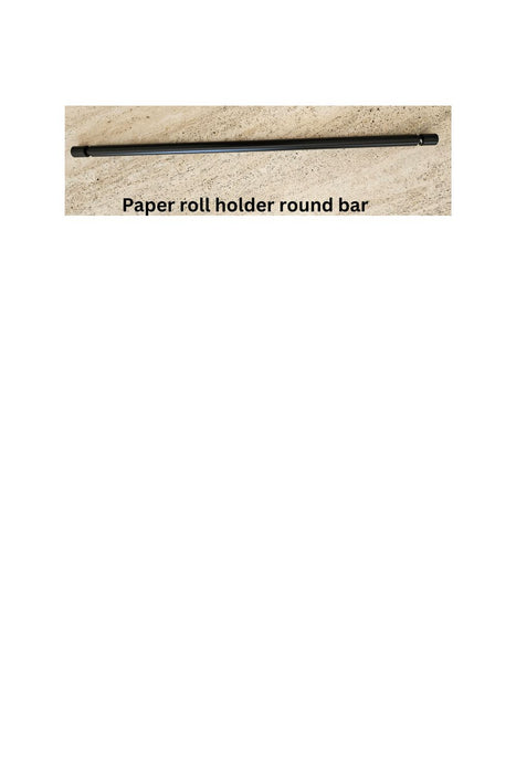 Butchers Paper roll holder round bar and cutting bar components