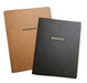 Boxed set of 20 A4 Leather and Wood Menu folders Tan FCM Sales