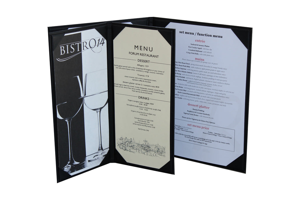 Bar cocktail Menu cover
