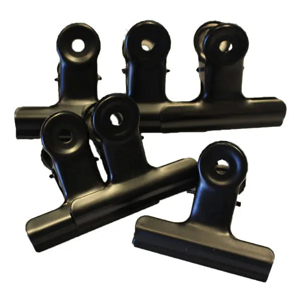 A5 Black Timber board with black or rose gold bulldog clip FCM Sales