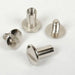 Pack of 20 Chrome Interscrews 15mm