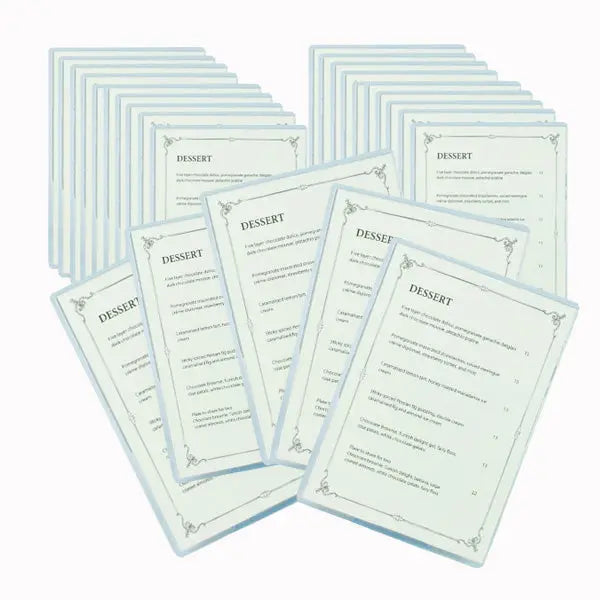A5 Crystal Clear Plastic Pocket FCM Sales