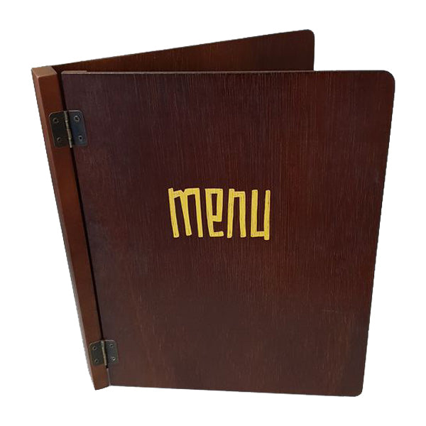 Easy Logo Print Service add branding to your Menu Covers