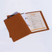 A5 Menu Binder Charcoal Black or Tan with or without pockets FCM Sales