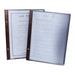 EKO Folder Walnut Timber Back A4 or A5 with 10 Pockets FCM Sales
