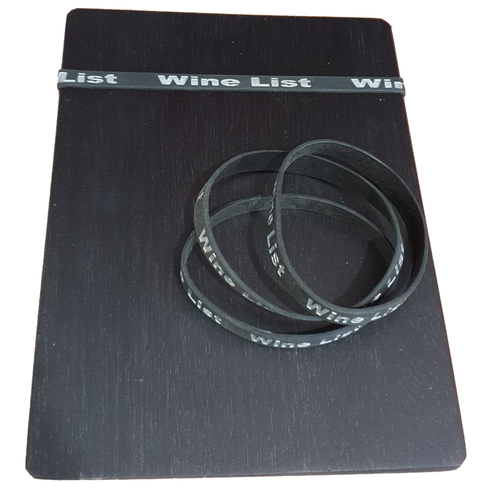 Wine List Silicone Bands - Bags of 50 - Sale Pricing