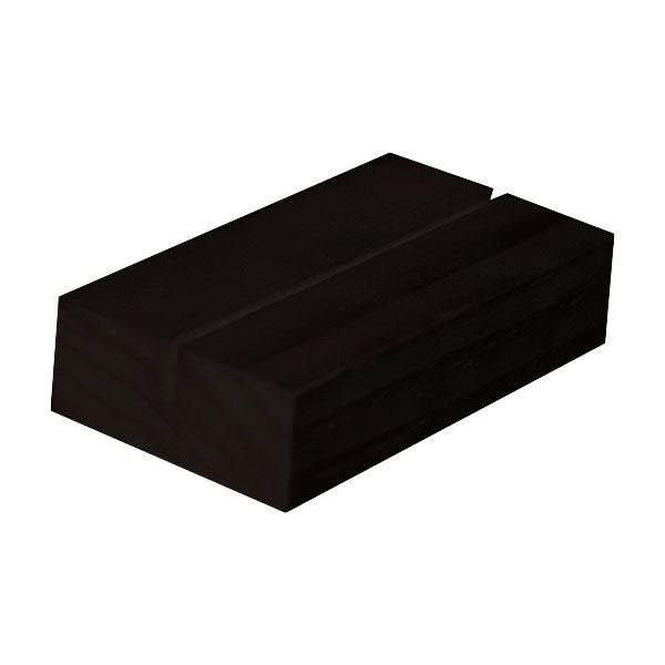 A5 Black Timber board black or rose gold bulldog clip black block