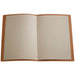 Set of 25 A4 Leather Menus Black or Tan with or without pockets FCM Sales