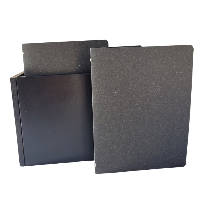 Set of 25 A5 Leather Menus Black or Tan with or without pockets