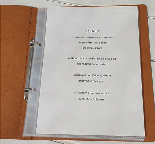 Heavy duty A5 Sheet Protectors Pack 50 FCM Sales