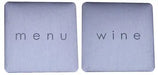 Set of 25 A5 Leather Menu Binders with or without pockets FCM Sales